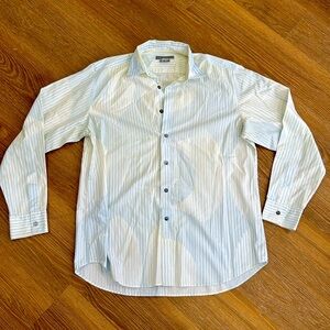 Michael kors striped button down